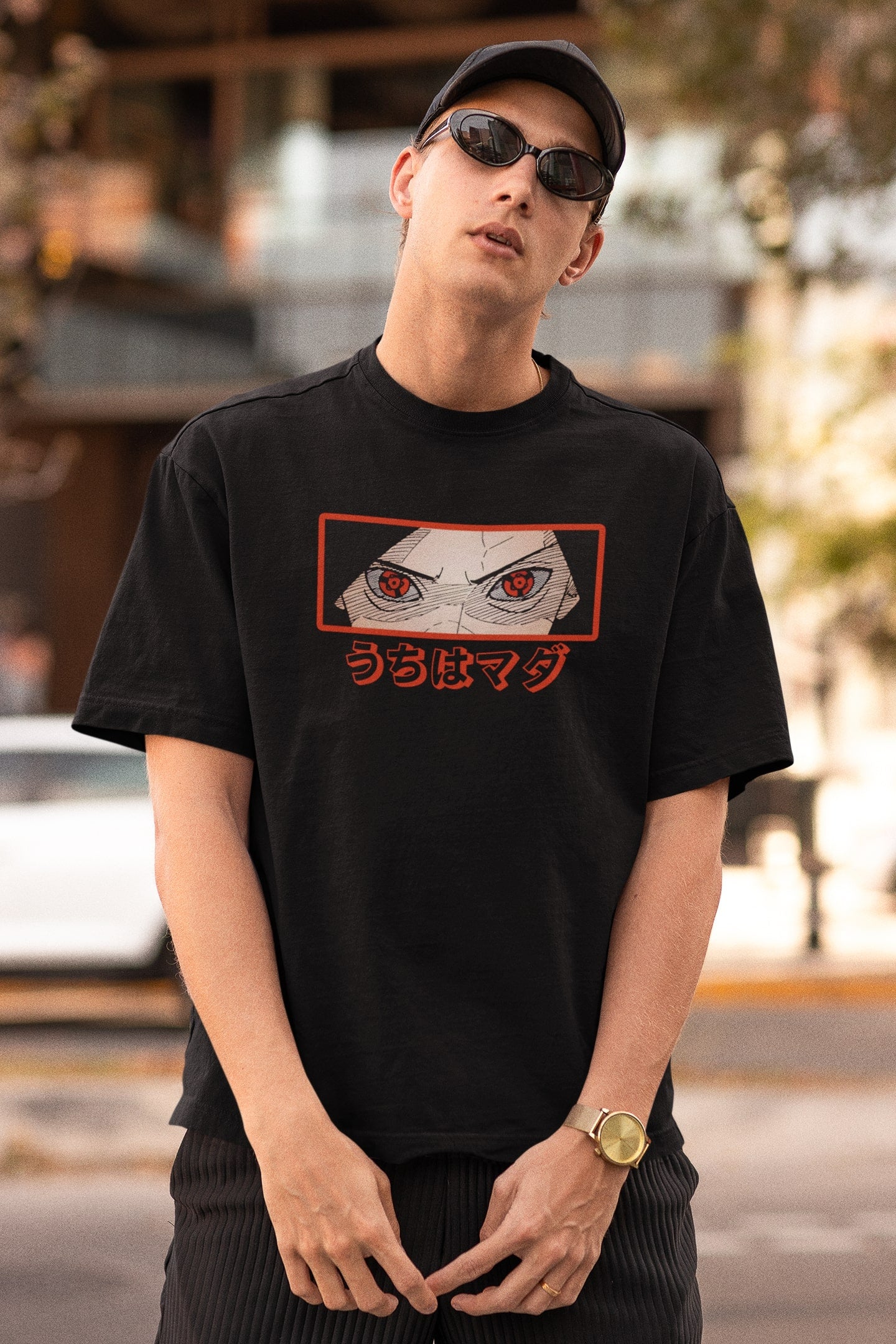 Madara Uchiha Oversized Naruto Tshirt