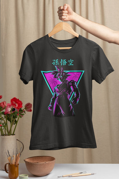 Goku Kaioken Cyberpunk TShirt