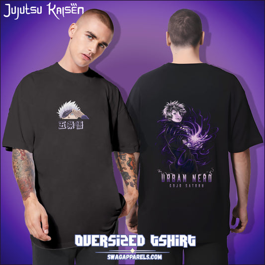 Jujutsu Kaisen's Gojo Hollow Purple Oversized Tee