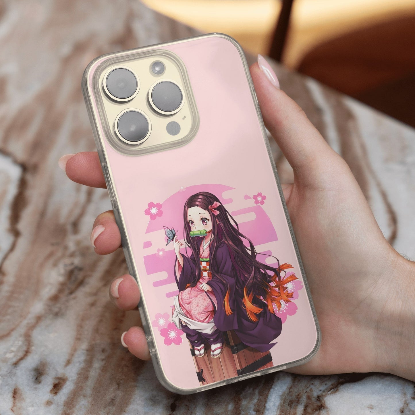 Nezuko's Adventure: Demon Slayer Anime iPhone 13/14 Case - Kimetsu No Yaiba Inspired