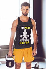 No Pain No Super Saiyan Goku Workout Tank Top