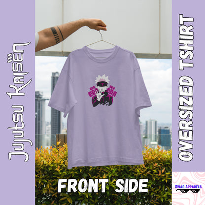 Satoru Gojo "Ora Ora" Jujutsu Kaisen Oversized Tee