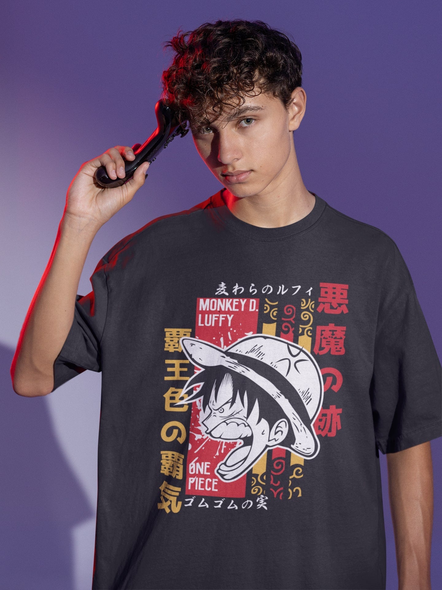 One Piece - Luffy's Gear Second Power Oversized Tee