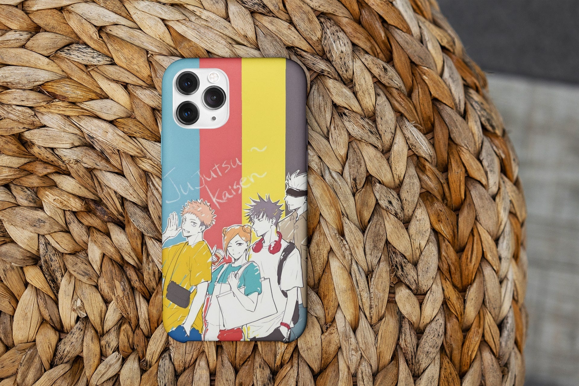 Jujutsu Kaisen Inspired iPhone 12 Pro Case: Anime Love in Your Hands