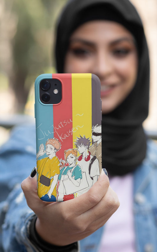 Anime Phone Case - Jujutsu Kaisen Inspired Design for iPhone 12