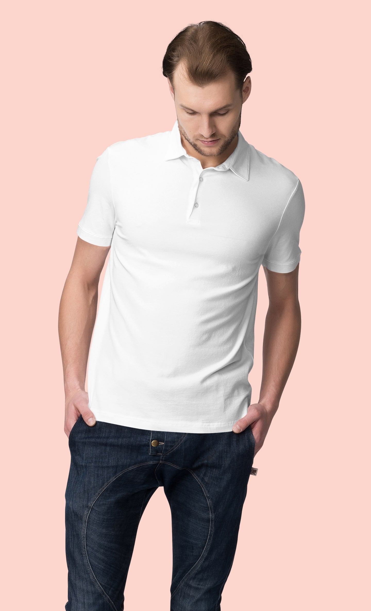 White Solid Polo Shirts: Timeless Elegance in Every Thread