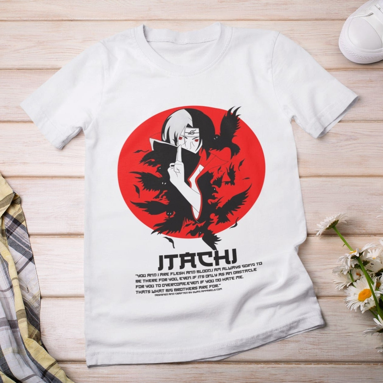 Itachi Uchiha Crows T-Shirt