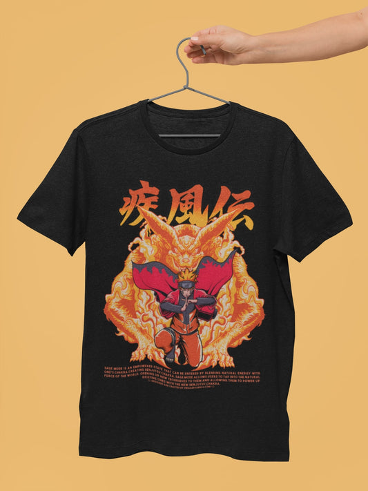 Naruto Kurama: Iconic Anime Ninja T-Shirt