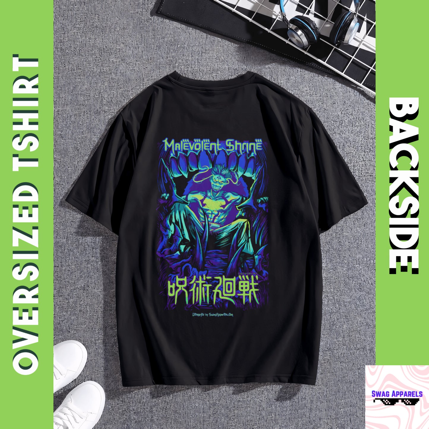 Ryomen Sukuna Jujutsu Kaisen Oversized Tee