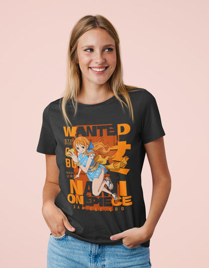 Nami One Piece - Exclusive Limited Edition Wanted Tshirt | Unisex Anime Streetwear