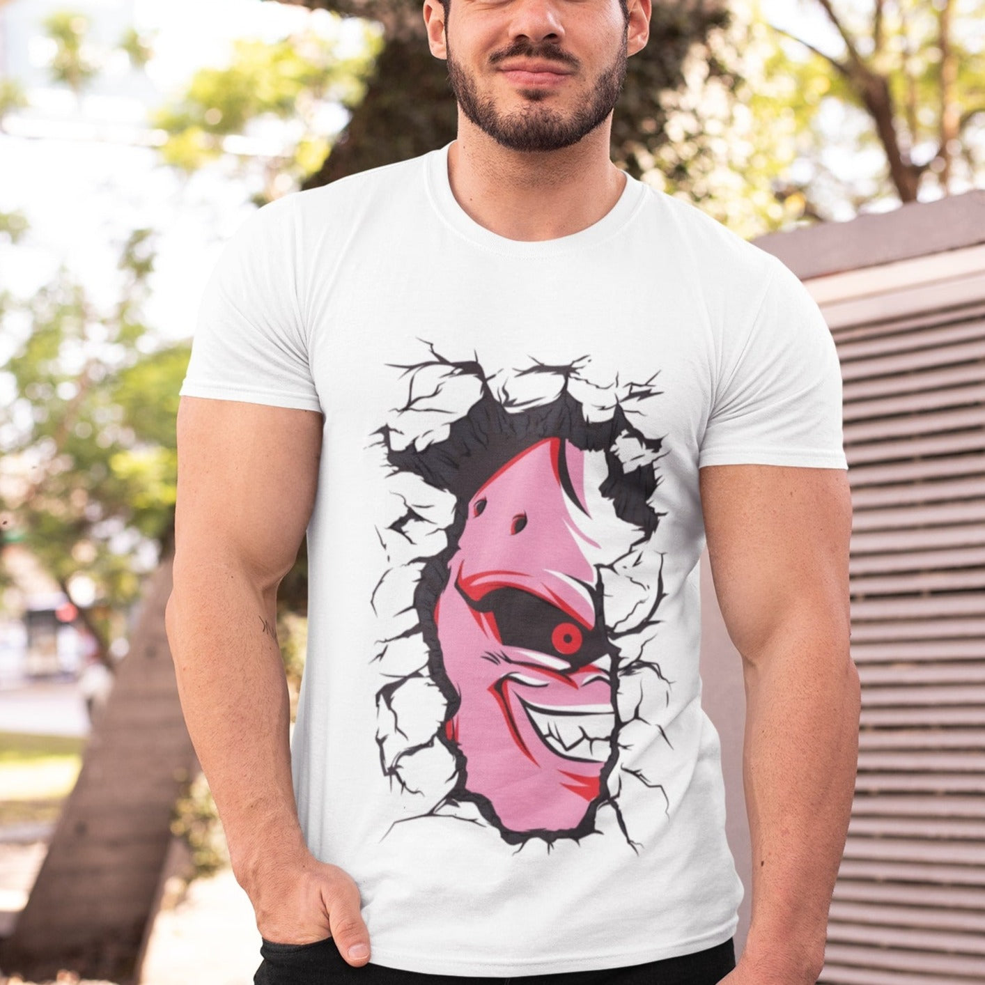 Majin Buu & Goku - Dragon Ball Z Inspired Anime T-Shirt