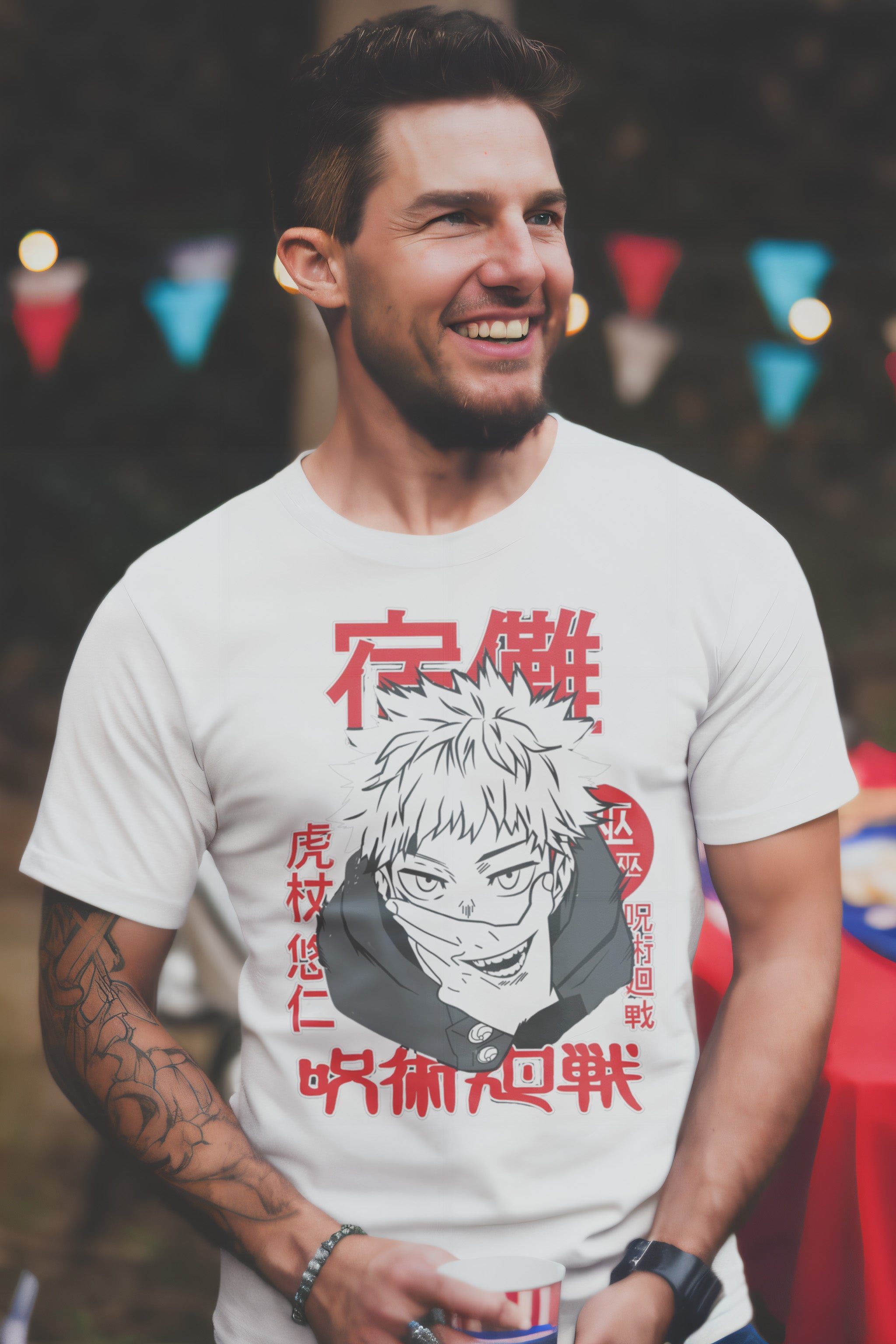Yuji Itadori T-Shirt - Embrace Jujutsu Kaisen Culture