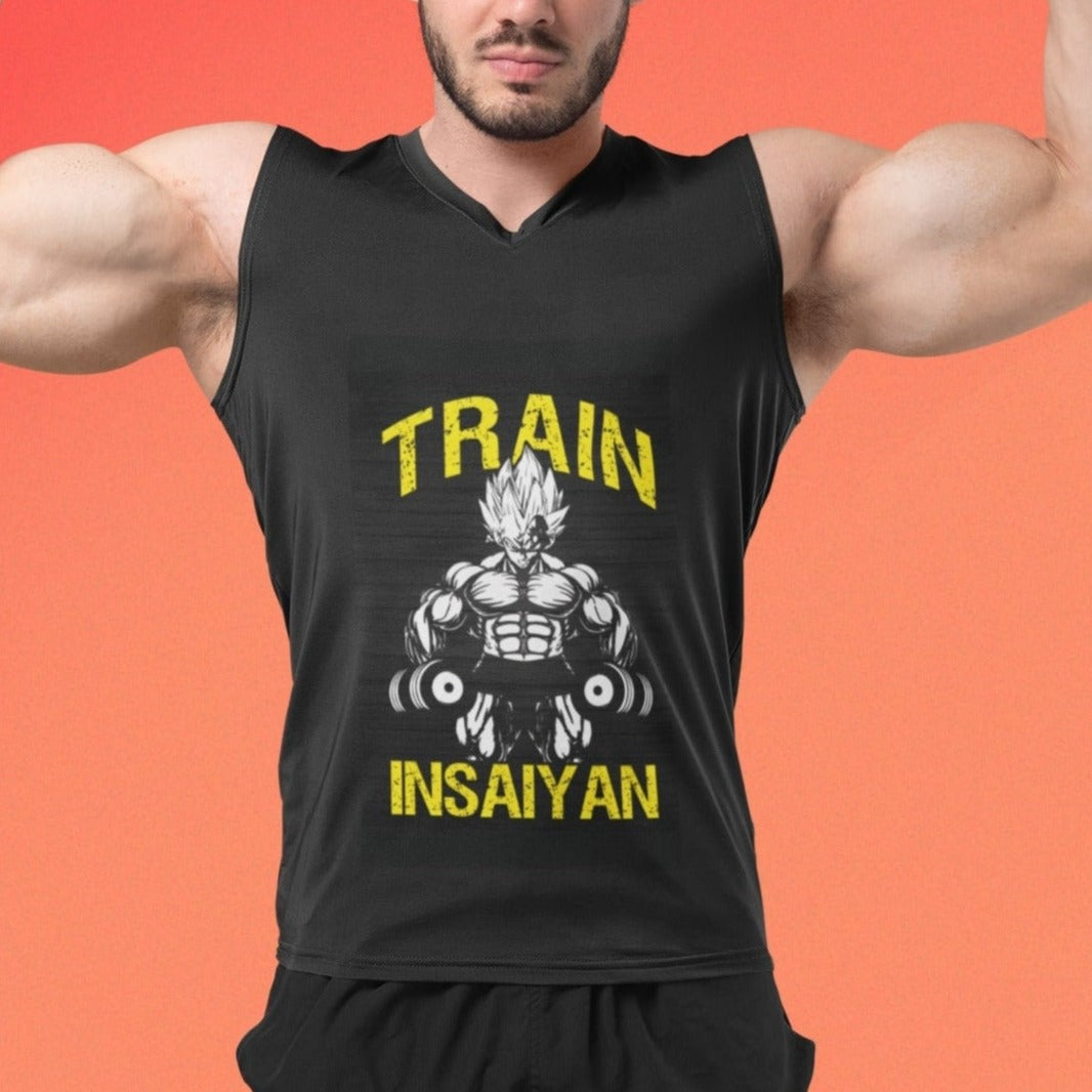 Vegeta Training to go Super Saiyan Men's Tank Top