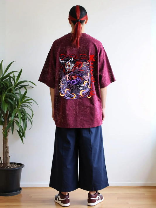 Kokushibo Demon Slayer Oversize T-Shirt