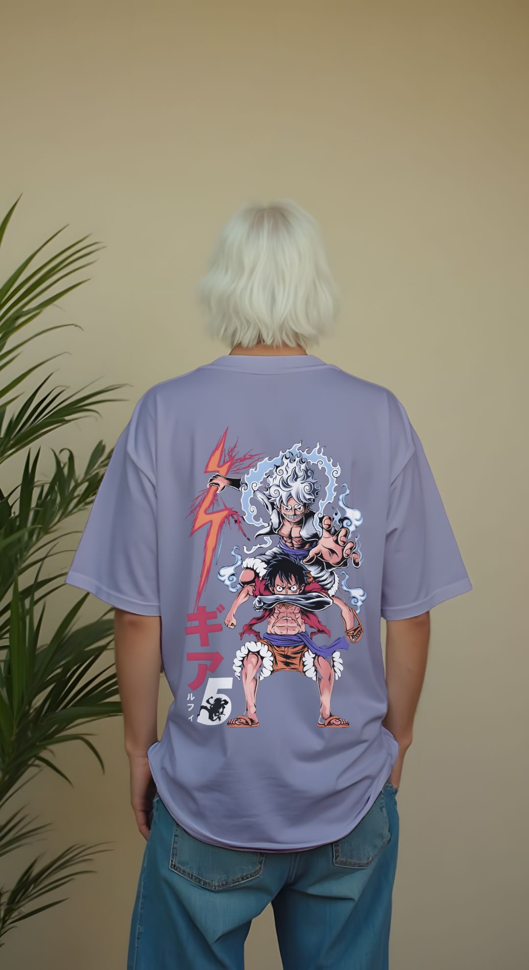 Luffy Gear 5 Tee (Oversized)