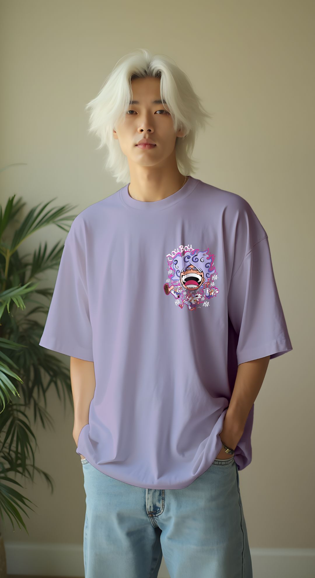 Luffy Gear 5 Tee (Oversized)