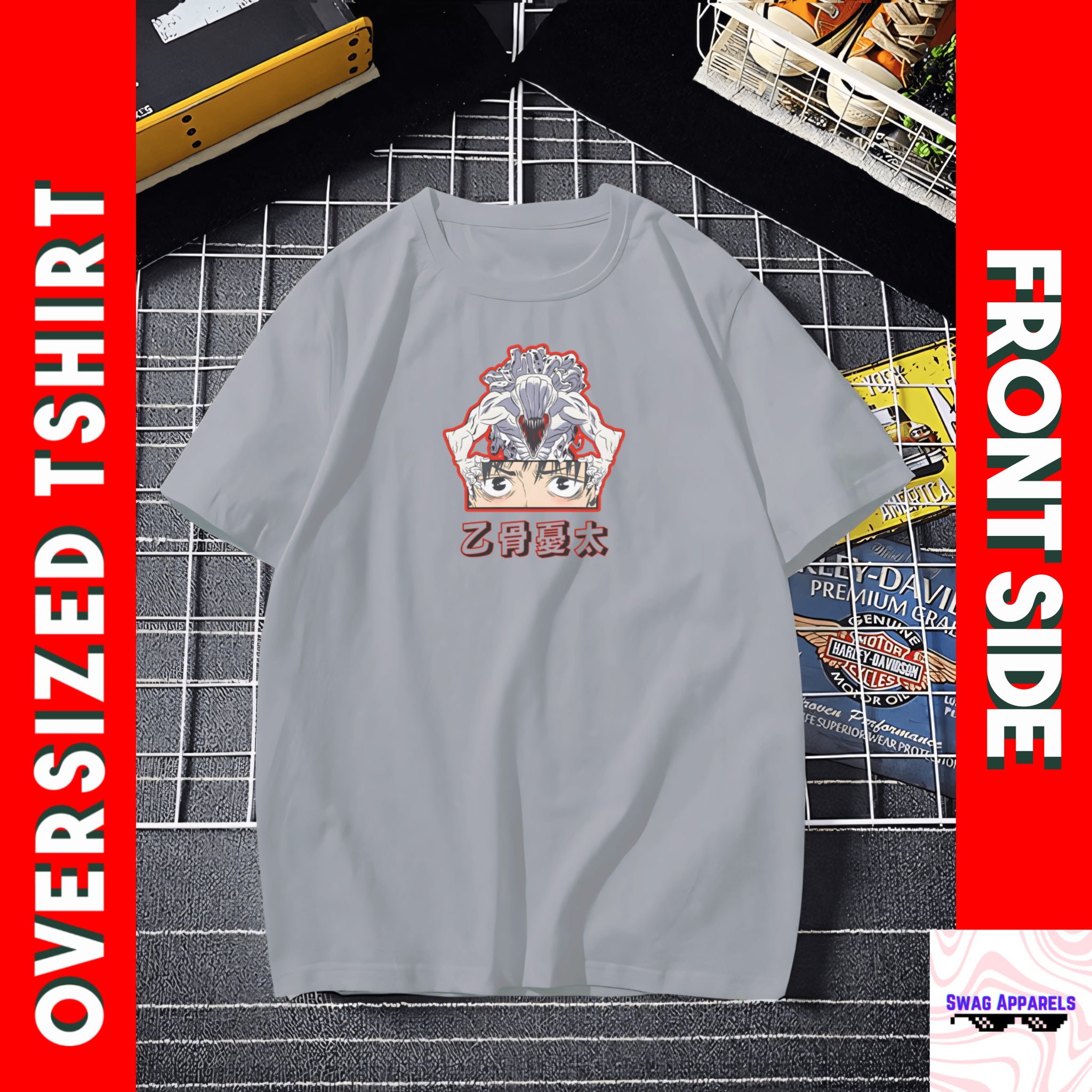 YUTA OKKOTSU Jujutsu Kaisen Oversized Tee
