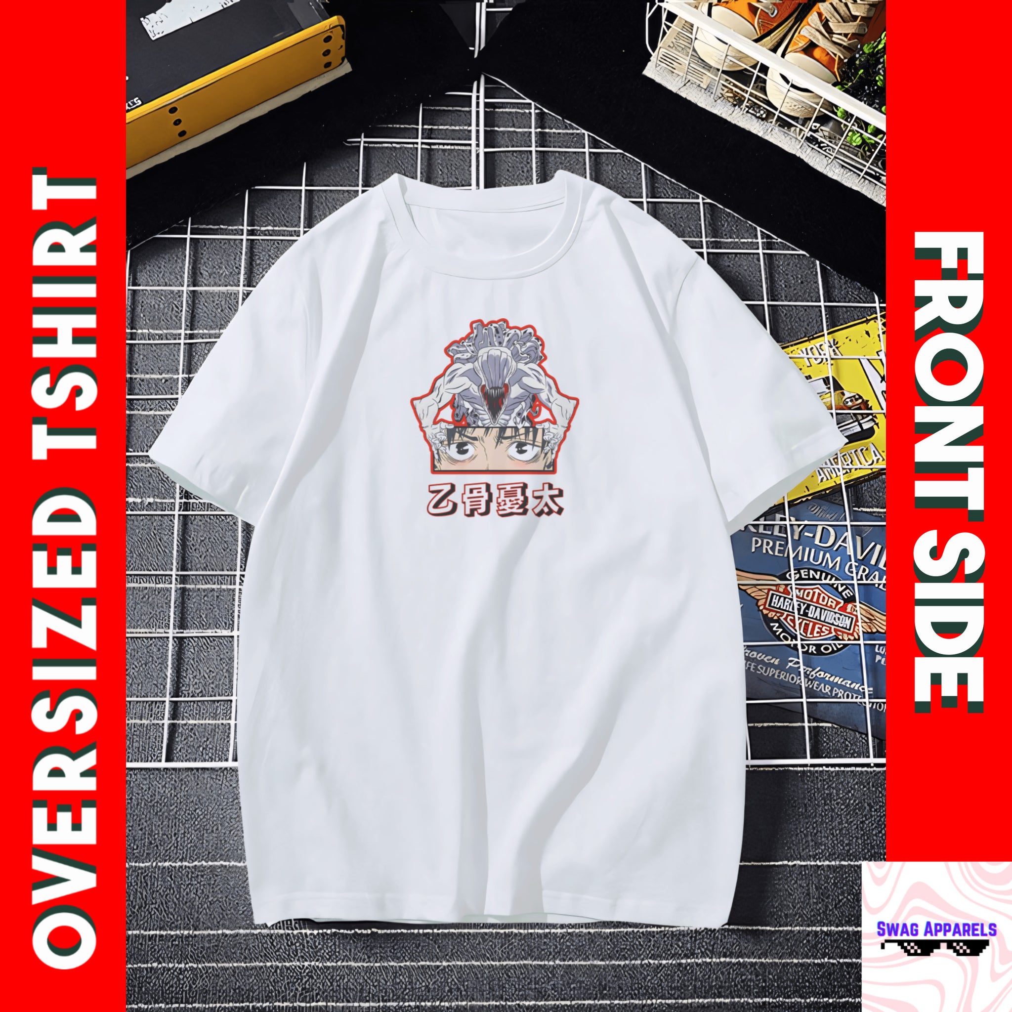 YUTA OKKOTSU Jujutsu Kaisen Oversized Tee
