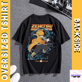 Zenitsu Thunder Style Demon Slayer Oversized T-Shirt