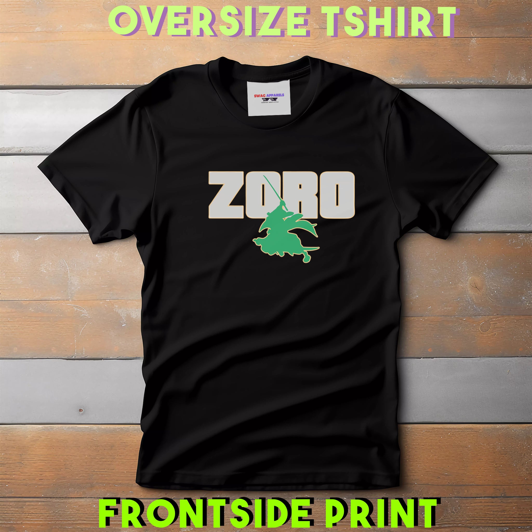 King of Hell Zoro Oversized T-Shirt