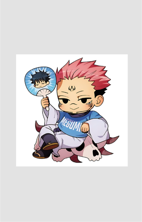 Sukuna Chibi Sticker