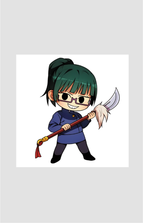 Zenin Maki Chibi Sticker