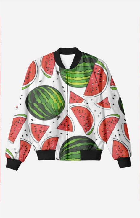 Watermelon Bomber Jacket