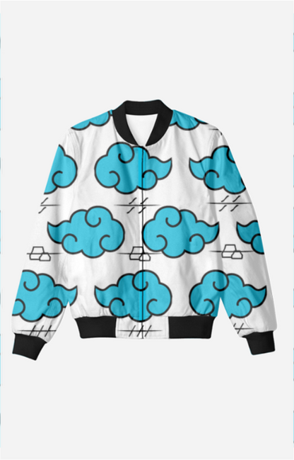 Akatsuki Bomber Jacket White Edition