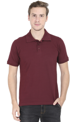 Maroon Solid Polo Shirts: Timeless Elegance in Every Thread