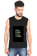 Eat Sleep Gym Repeat Gym Tank Top