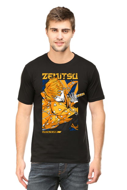 Zenitsu Lightning Style Demon Slayer Unisex DTF T-Shirt: Limited Edition